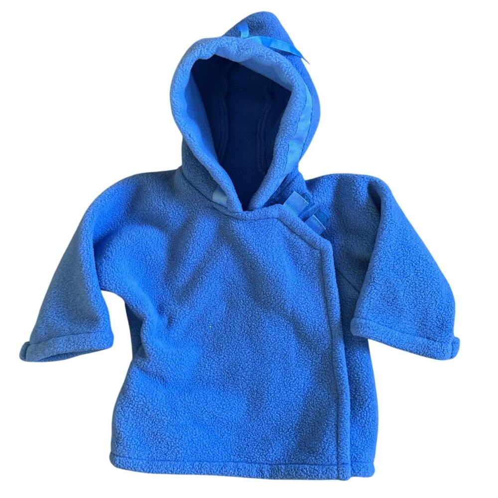 Blue Kids Fleece Hooded Jacket - Brand Unknown